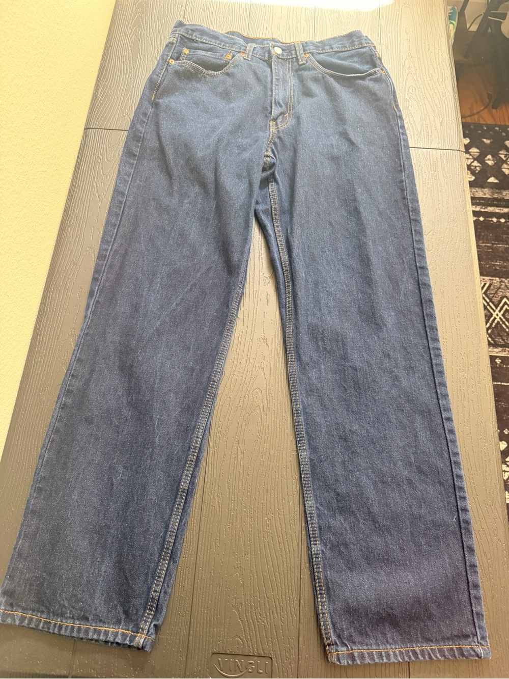 Levi's Men's Straight-Leg Jeans - Indigo Blue